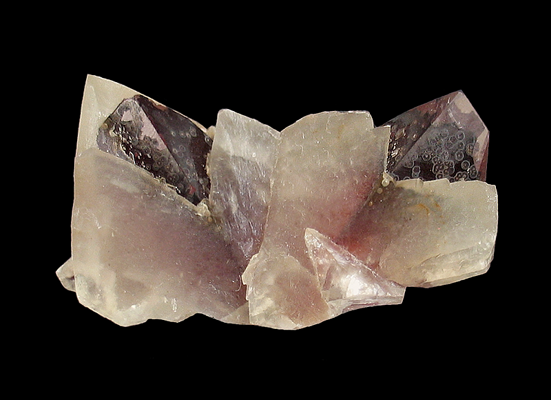 Mariposa Calcite with Hematite, Santa Eulalia District, Municipio de Aquiles Serdán, Chihuahua, Mexico